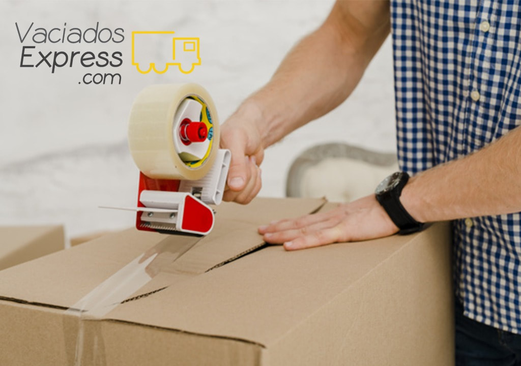La forma correcta de empaquetar tus pertenencias para una mudanza vaciados de casas express