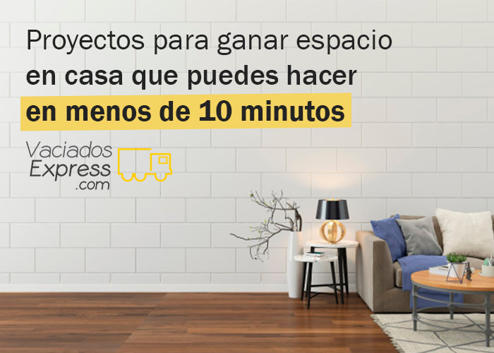 Proyectos para ganar espacio vaciados de casas express