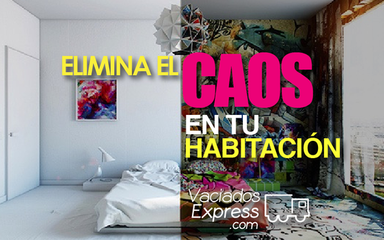 Cómo alejar el caos de tu dormitorio vaciados de casas express