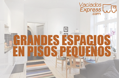 Consejos para tener grandes espacios en pisos pequeños vaciados de casas express