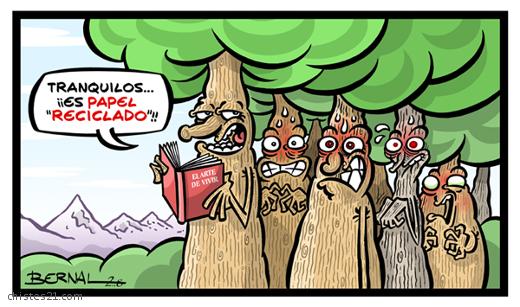 Por qué usar papel reciclado Por qué usar papel reciclado