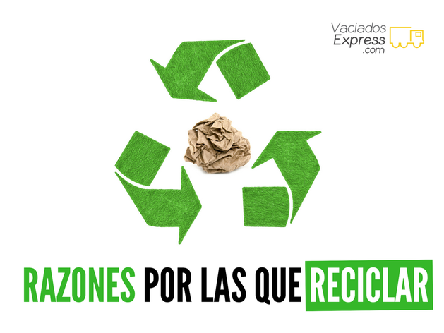 Razones por las que reciclar vaciados de casas express