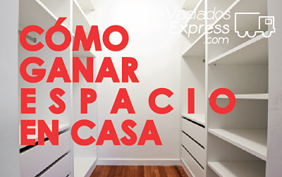 Trucos de organización para ganar espacio en casa vaciados de casas express
