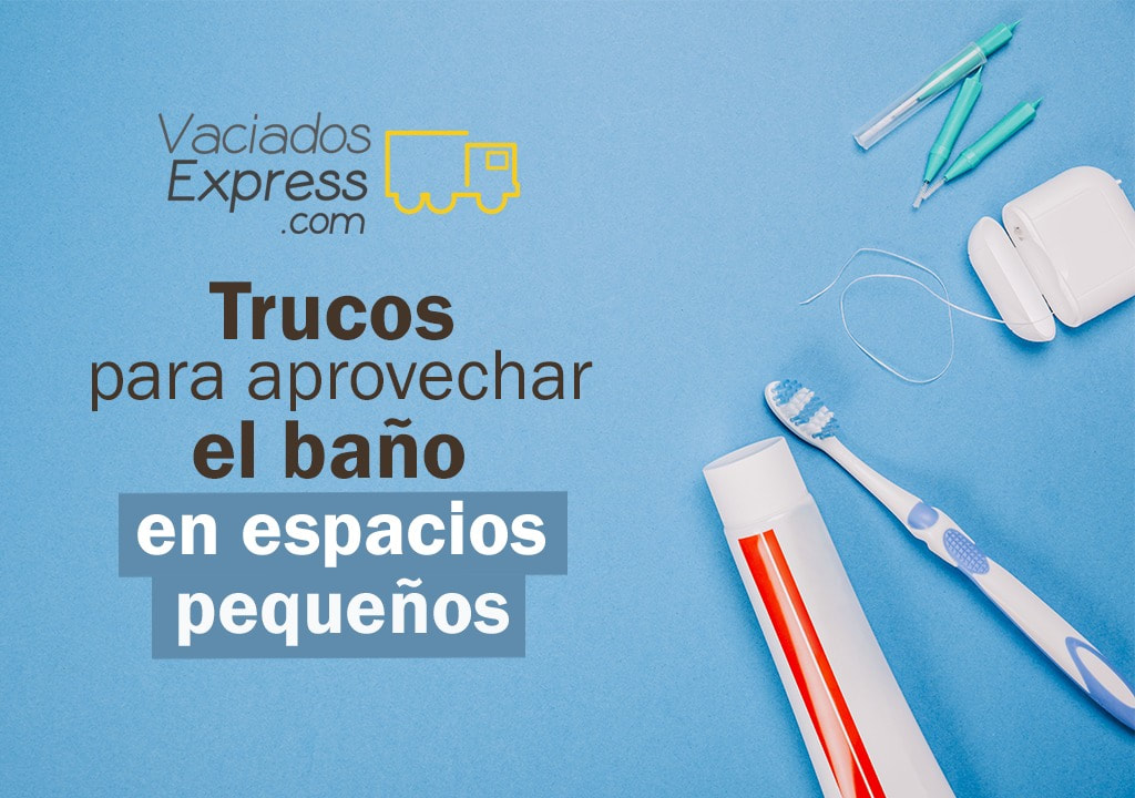 Trucos para aprovechar el baño en espacio pequeños vaciados de casas express
