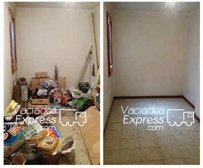 Un vaciado de vivienda mira el antes y el después vaciados de casas express