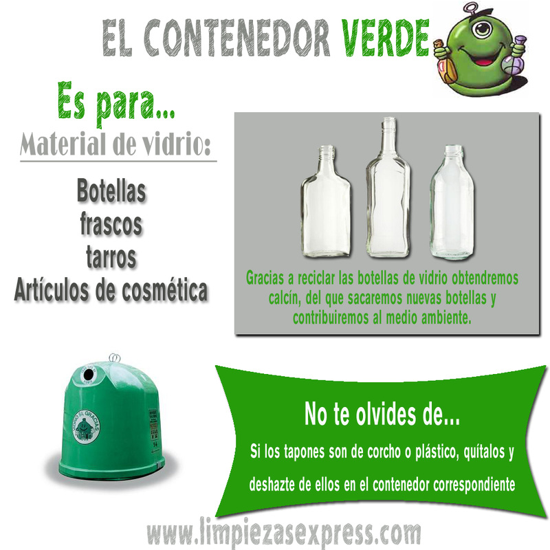 donde tirar vidrio vaciados de casas express