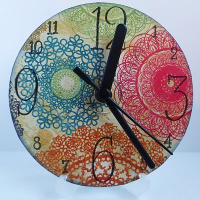 hacer reloj con cd vaciados de casas express