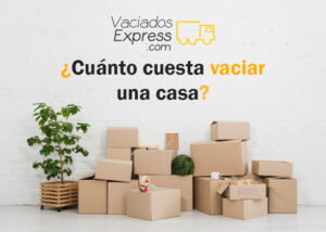 cuánto cuesta vaciar una casa