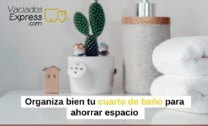 como organizar el cuarto de baño