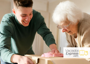 Servicio de vaciado para personas mayores empresa de retirada de trastos