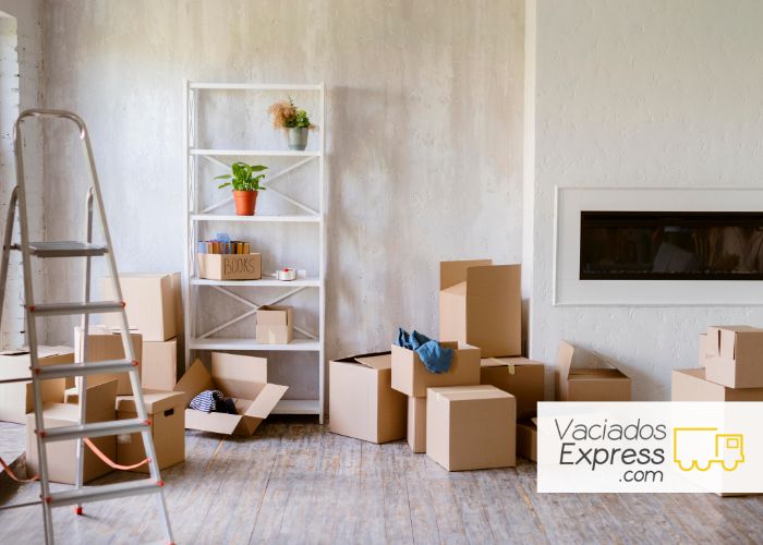 Gestionar el vaciado de una vivienda
