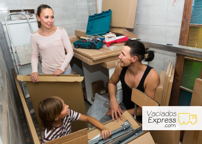 Contrata un vaciado de trasteros y garajes