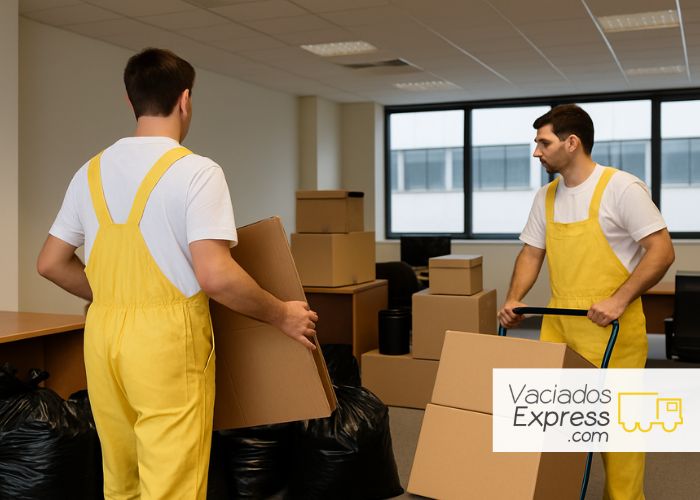 Vaciado de oficinas y locales comerciales Vaciado de oficinas y locales comerciales