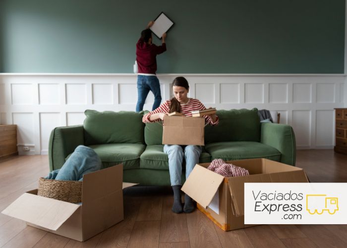 Vaciado de vivienda antes de tasación