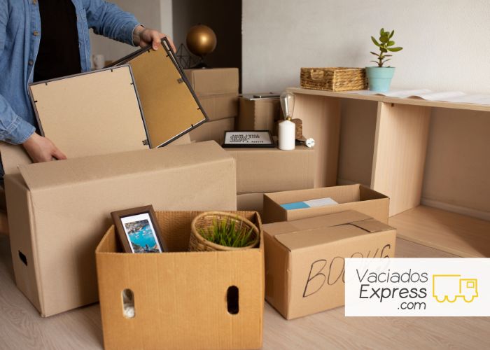 Vaciado de viviendas familiares