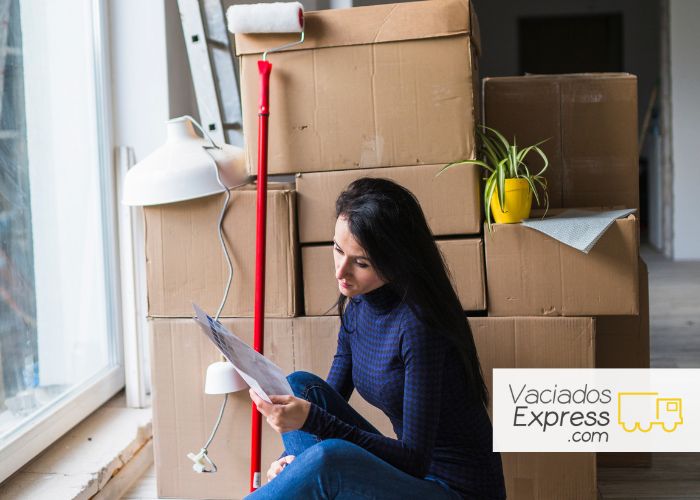 Vaciado de viviendas para rediseño