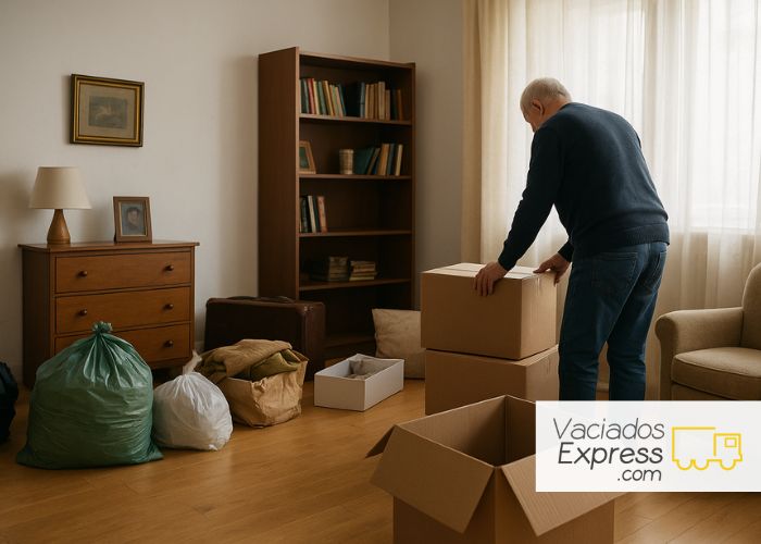 Vaciar vivienda tras fallecimiento Vaciar vivienda tras fallecimiento