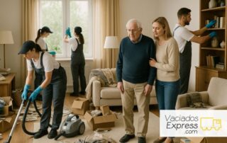 Vaciado profesional de viviendas con acumulación compulsiva