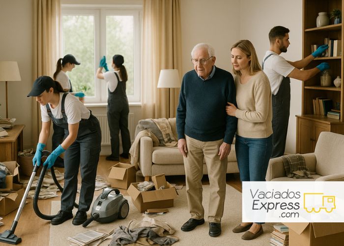 Vaciado profesional de viviendas con acumulación compulsiva